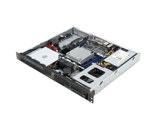 Серверная платформа Asus RS100-E11-PI2 LGA1200, C252, 4*DDR4 (3200), 2*3.5" HDD, 2*PCIE, 2*Glan, 250W, HDMI, D-Sub, Com, 4*USB 3.2, фото , изображение 2