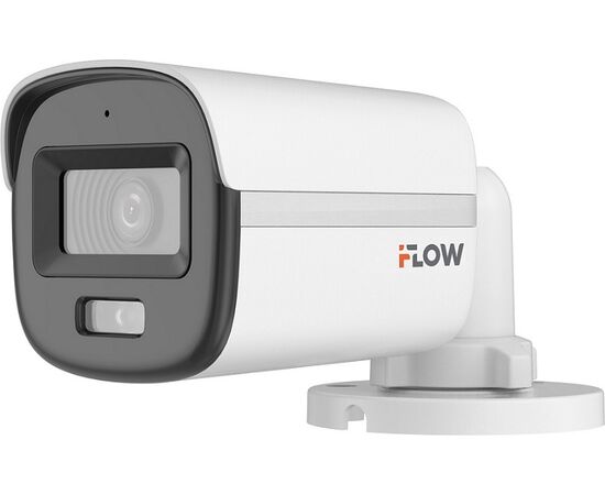 Камера видеонаблюдения iFlow F-AC-2126M(2.8mm), уличная, 2Мп, ИК/LED до 20м, объектив 2.8мм; угол обзора 105°; IP67; -40°С до +60°С, 12В DC±25%, фото 