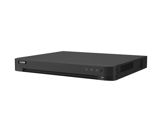 Видеорегистратор iFlow F-HR-2164/2 16-ти канальный гибридный HD-TVI, 2 SATA для HDD до 12Тб; 1 RS-485; Трев. вход/выход 16/4, 1 RJ-45 10M/100M /1000M Ethernet, фото 