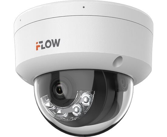 Камера для видеонаблюдения iFLOW F-IC-1422CM(2.8mm), 2Мп, объектив 2.8мм, 1/2.9" CMOS, 1920×1080@25к/с, microSD карты до 512Гб, 7,5Вт макс., фото 