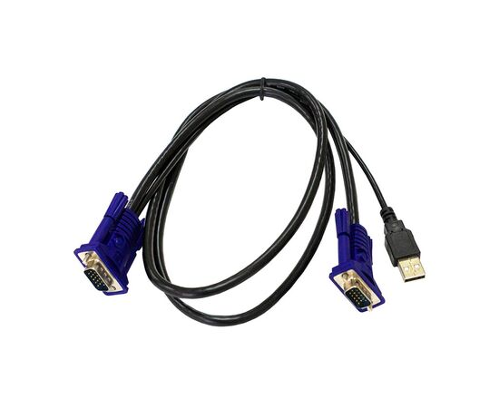 KVM-кабель ORIGO OKVMCU/A1A с разъемами VGA и USB, 1.8 м, фото 