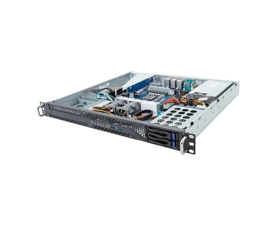 Серверная платформа GigaByte R112-X30, 1U UP 4 отсека SATA, 1 слот x M.2 с интерфейсом PCIe Gen3 x4, фото 