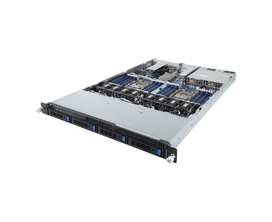 Серверная платформа GIGABYTE R181-340, 1U DP 5 отсеков SATA, 2-е/1-е поколение Intel® Xeon®, фото 