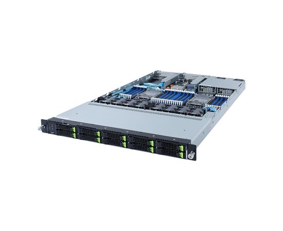 Серверная платформа R182-NA1 GIGABYTE, 1U DP 10-Bay Gen4 NVMe/SATA/SAS, 2 x LGA 4189, 32 x слотов DIMM, фото 