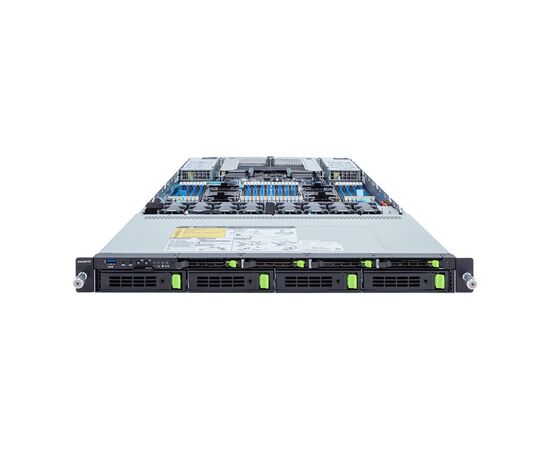 Серверная платформа GIGABYTE R183-S91-AAD1, 8x3.5" и 2.5" Rack 1U, 350Вт, 8-канальный DDR5 RDIMM, 32 x DIMM, фото , изображение 2