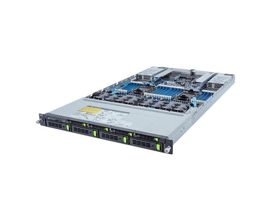 Серверная платформа R183-S91-AAV1 GIGABYTE, 1U DP 8-bay Gen4 NVMe/SATA/SAS Titanium, 2 х1 Гбит/с через Intel® I350-AM2, фото 