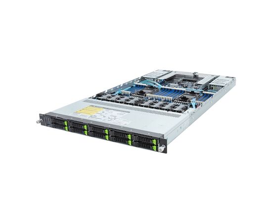 Серверная платформа GigaByte R183-S94-AAC1, 1U DP 10-bay Gen4 NVMe/SATA/SAS Platinum, 2 х 1 Гбит/с через Intel® I350-AM2, фото 