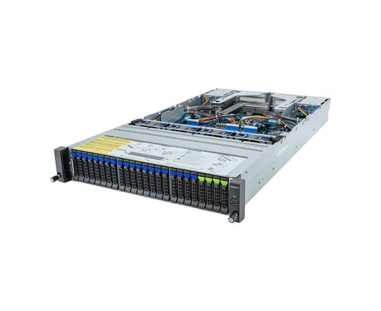 Серверная платформа GIGABYTE R283-Z92-AAE3, 2U DP 24+4-Bay Gen4 NVMe/SATA/SAS с расширителем (4 x NVMe) платиновый, фото , изображение 3