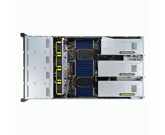 Серверная платформа ASUS RS720-E11-RS12U, 2U, 2x Socket LGA4677, 32x Registered DDR5, 2 x 10 Гбит/с, 4 порта RJ45 1 Гбит/с, фото , изображение 2