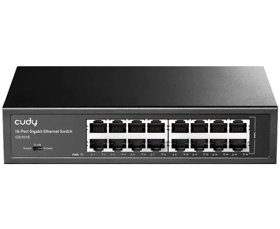 Неуправляемый коммутатор Cudy GS1016 L2 16 x LAN 1Gbps, фото 