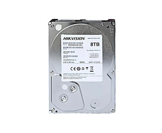 Жесткий диск для видеонаблюдения HDD Hikvision DS80HKVS-VX1 на 8 ТБ, форм-фактор 3,5″ SATA, 6 Гб/с, 256Mb; 5400 об/мин, фото 