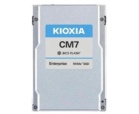 Серверный SSD накопитель Kioxia CM7-R 15.36TB KCMYXRUG15T3 NVMe GEN5 U.3 15mm 14000/7000 Мб/с, фото 