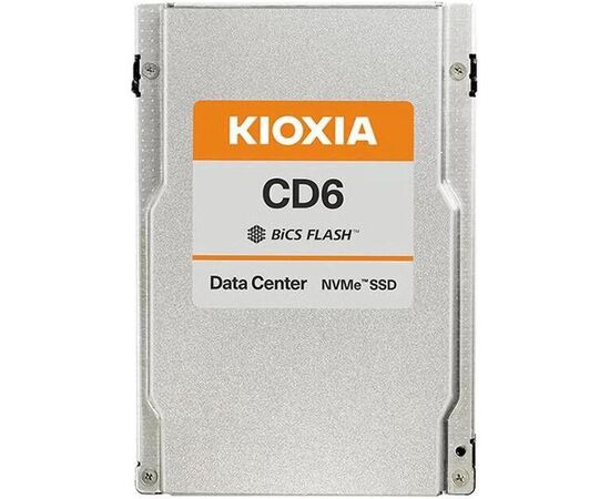 Серверный накопитель SSD Kioxia CD6-V 6.4TB KCD6XVUL6T40 U.3 PCI-E 4.0 4x, фото 
