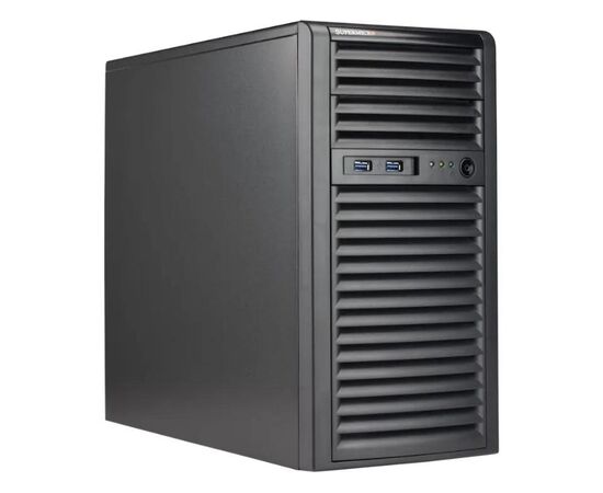 Сервер Server-X T300 IX-T300S-6134-S1 2xIntel Xeon Gold 6134, 128GB DDR4-2933, AOC-S3108L-H8iR, 4x3.5", 2x960GB SSD SATA, 2x4TB SATA HDD, 2x1GbE, 2x600W, Tower, фото 