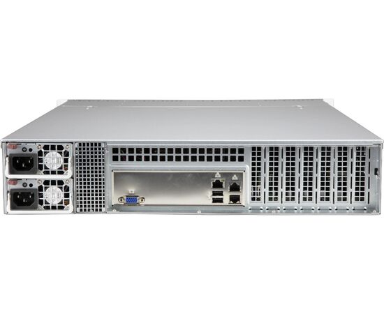 Сервер Server-X R300 IX-R300S-6134-S1 2xIntel Xeon Gold 6134, 128GB DDR4-2933, AOC-S3108L-H8iR, 8x3.5", 2x960GB SSD SATA, 2x4TB SATA HDD, 2x1GbE, 2x650W, RACK 2U, фото , изображение 2