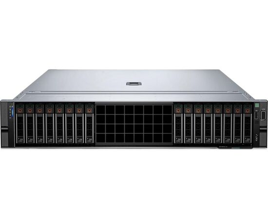Сервер Dell PowerEdge R760 - 16xSFF, 2хIntel Xeon Gold 6544Y, 512GB (16х32GB), 4х240GB SSD SATA, 8x3.84TB SAS SSD, PERC H755, 2x1GbE, iDrac Ent, 2x1100W, R760-6544Y-S1, фото , изображение 2