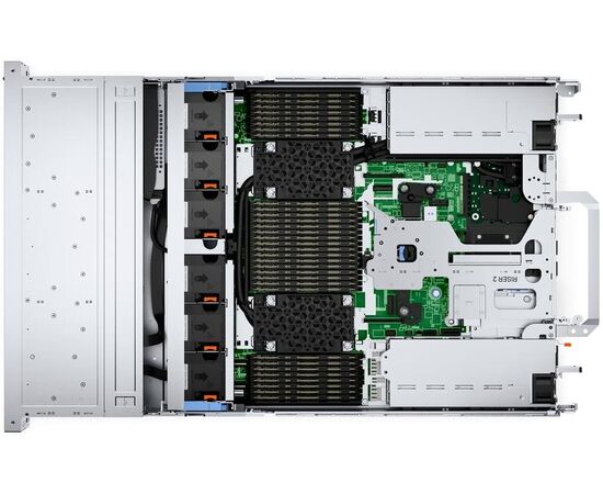 Сервер Dell PowerEdge R760 - 16xSFF, 2хIntel Xeon Gold 6544Y, 512GB (16х32GB), 4х240GB SSD SATA, 8x3.84TB SAS SSD, PERC H755, 2x1GbE, iDrac Ent, 2x1100W, R760-6544Y-S1, фото , изображение 3