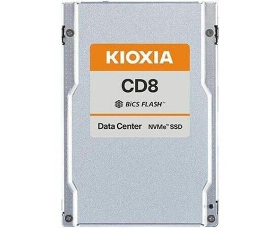 Серверный накопитель SSD Kioxia CD8-V 3.2TB KCD8XVUG3T20 U.3 PCI-E 4.0 4x, фото 