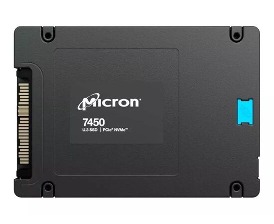 Серверный накопитель SSD Micron 7450 MAX 12.8TB MTFDKCC12T8TFS-1BC1ZABYY U.3 PCI-E 4.0 4x, фото 