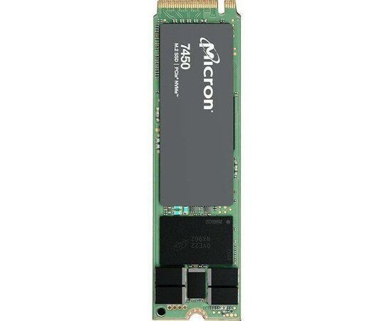 Серверный накопитель SSD Micron 7450 PRO 3.84TB MTFDKBG3T8TFR-1BC1ZABYY M.2 PCI-E 4.0 4x, фото 