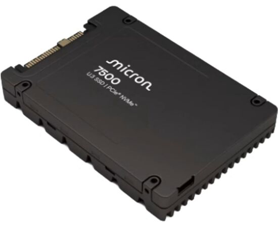 Серверный накопитель SSD Micron 7500 PRO 15.3TB MTFDKCC15T3TGP-1BK1JABYY U.3 PCI-E 4.0 4x, фото 