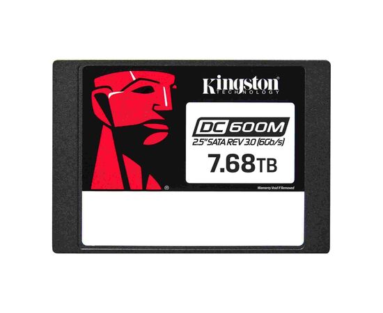 Серверный SSD диск Kingston Enterprise 7.68TB DC600M 2.5" SATA SEDC600M/7680G, фото 