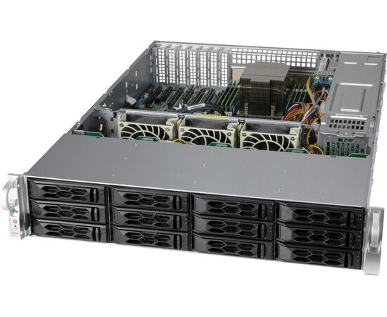 Сервер Server-X R300 IX-R300S-6710E-S1 2xIntel Xeon 6710E, 128GB DDR5-4800, 12x3.5", 2x1.92TB SSD NVMe, 2x10GbE, 2x920W, RACK 2U, фото 