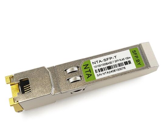 Модуль SFP NTA-SFP-T Ethernet, UTP, 10/100/1000 Мб/с 100м, RJ45 SGMII, фото 